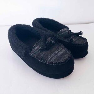 Black Women's Muk Luk Slippers Size 7